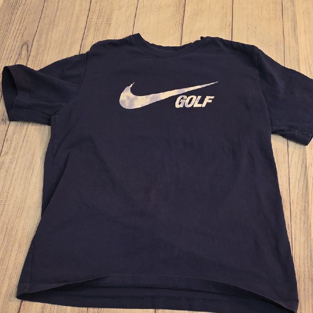 Nike Blue Short Sleeve Tee Classic Design
